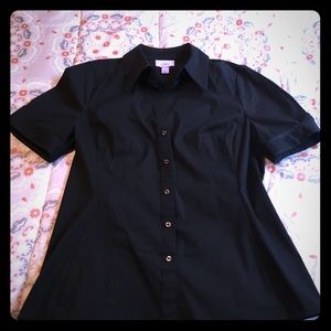 LOFT Black Shirt